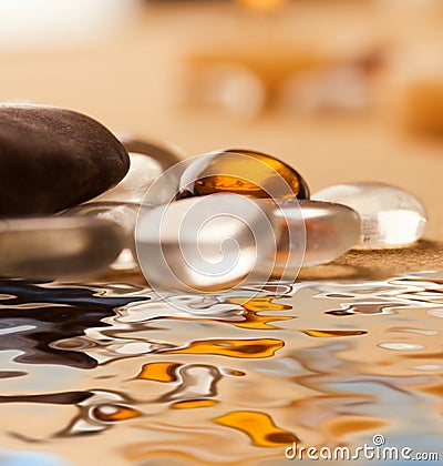 Spa still life (shallow Dof) Stock Photo