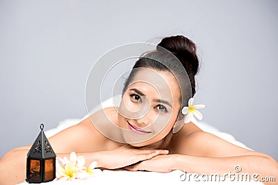 Spa and Thai massage Stock Photo