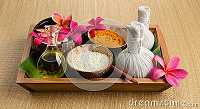 Spa theme objects Stock Photo