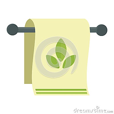 Spa towels aroma vector. Vector Illustration
