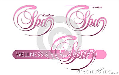 Spa and wellness Vector Illustration