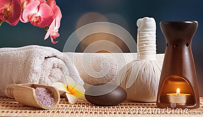 Spa wellness still life Stock Photo