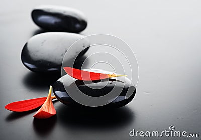 Spa Zen Stones Stock Photo