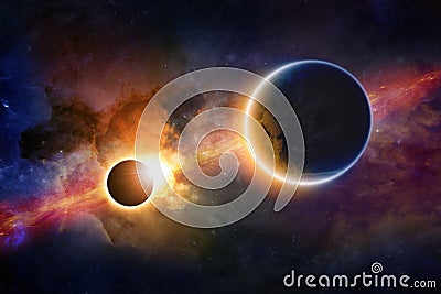 Space background Stock Photo