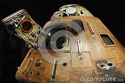 Space Capsule Editorial Stock Photo