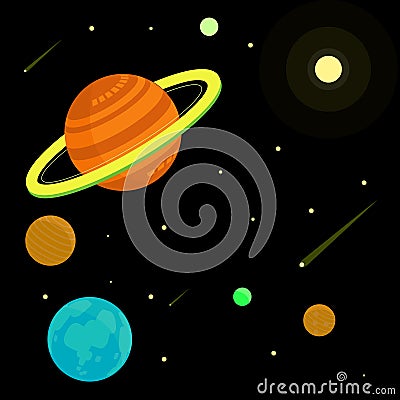 Space Vector Illustration