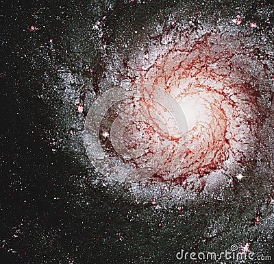 Space Galaxy M74 Elements of this image furnished by NASA. Retouched image Stock Photo