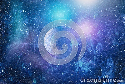 Star field in deep space many light years far from the Earth. Elements of this image furnished by NASA Stock Photo