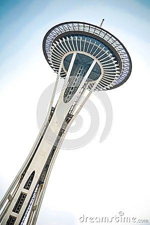 Space Needle, Seattle, Washington Editorial Stock Photo