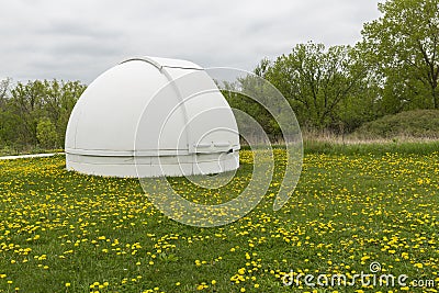 Space Observatory Stock Photo