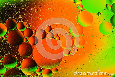 Space or planets universe abstract background. Abstract molecule sctructure. Water bubbles. Macro shot of air or molecule. Abstrac Stock Photo