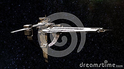 Space ship Stock Photo