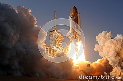 Space shuttle Editorial Stock Photo