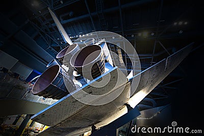 Space Shuttle Atlantis NASA Kennedy Space Center Editorial Stock Photo