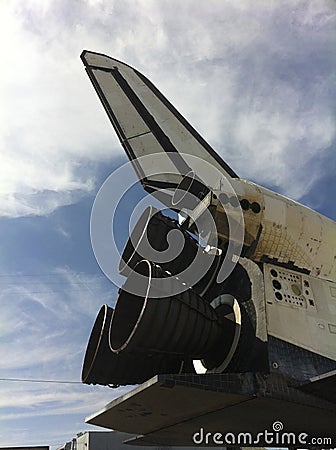 Space Shuttle Endeavour Editorial Stock Photo
