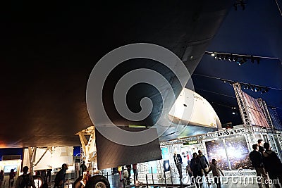 The Space Shuttle Pavillion 125 Editorial Stock Photo