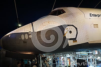 The Space Shuttle Pavillion 63 Editorial Stock Photo