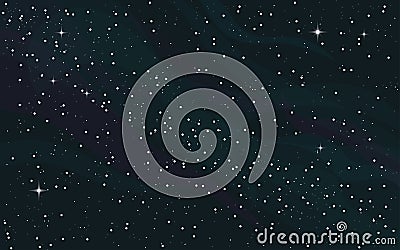 Space starry background Vector Illustration