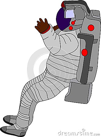 Spaceman Vector Illustration