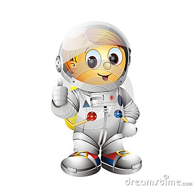 Spaceman Character Astronaut Royalty Free Stock Images - Image: 5903379