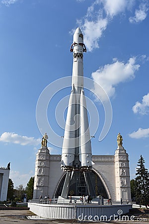 Spaceship Vostok Editorial Stock Photo