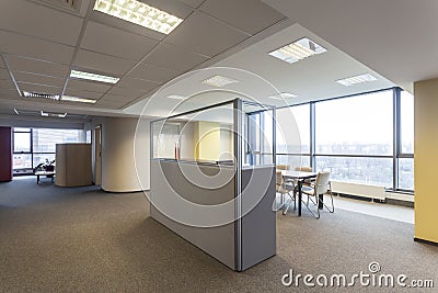 Spacious office Stock Photo