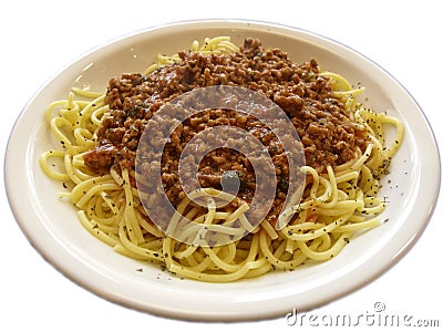 Spagetti bolognese Stock Photo