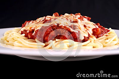 Spaghetti time Stock Photo