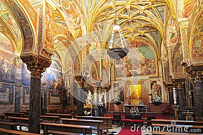 Spain Andalusia Cordoba Interior Of The Mezquita Cathedral The Sagrario Chapel Editorial Stock Photo