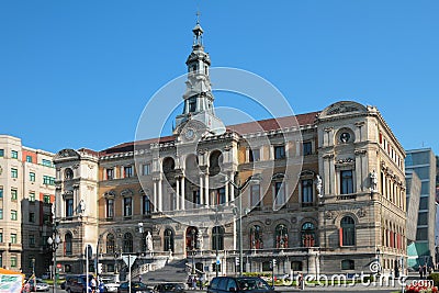 Spain, Bilbao, city hall Stock Photo