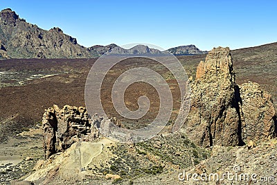 Spain, Canary Islands, Tenerife, Teide National Park Stock Photo