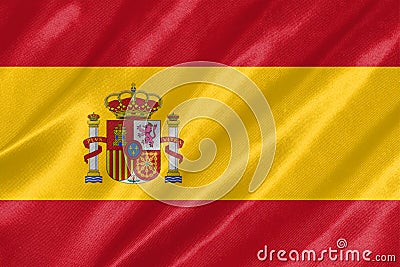 Spain Flag Stock Photo