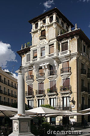 House in Madrid Stock Photo