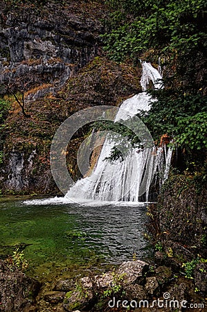 Spain: source of the Mundo River Stock Photo