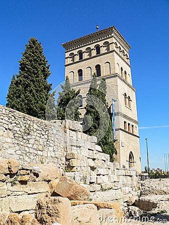 Spain. Zaragoza Editorial Stock Photo