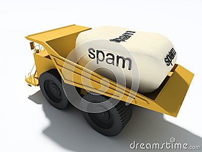 Spam Stock Photo