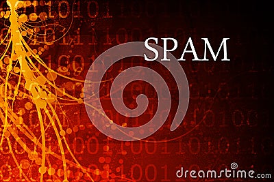 Spam Abstract Stock Photo