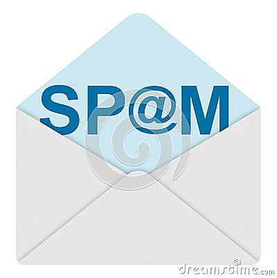 Spam mail Stock Photo