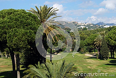 Rio Real Golf Club, Marbella, Spain. Editorial Stock Photo