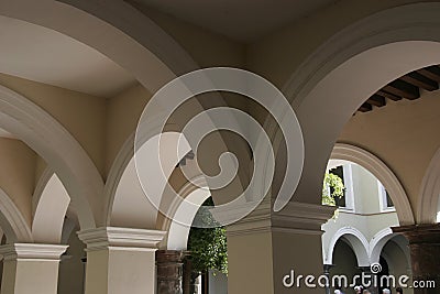 Spanish Arches Stock Photo