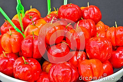 The Spanish cherry ripe Stock Photo