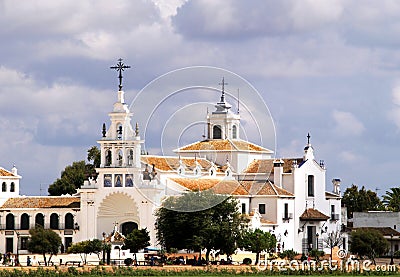 Spanish Church Stock Photo