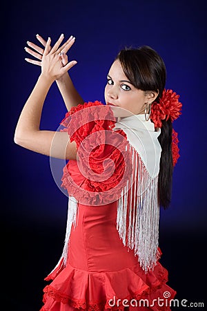 Spanish flamenco Stock Photo