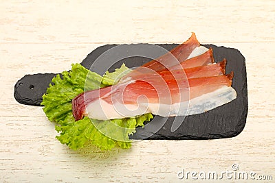 Spanish Jamon meat Stock Photo