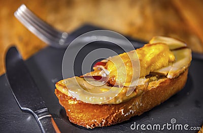 Spanish pintxo or pincho, montadito and tapas, from Basque Count Stock Photo