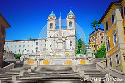 The Spanish Steps Stock Photo