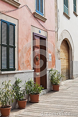 Spanish street Stock Photo