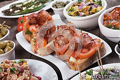 Spanish tapas Stock Photo