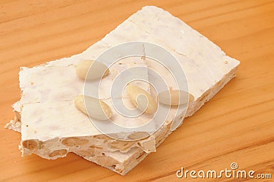 Spanish turron Stock Photo