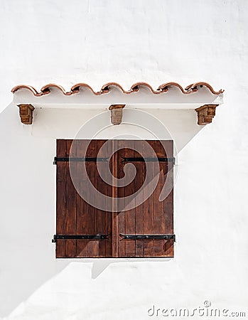 Spanish Window Stock Photo